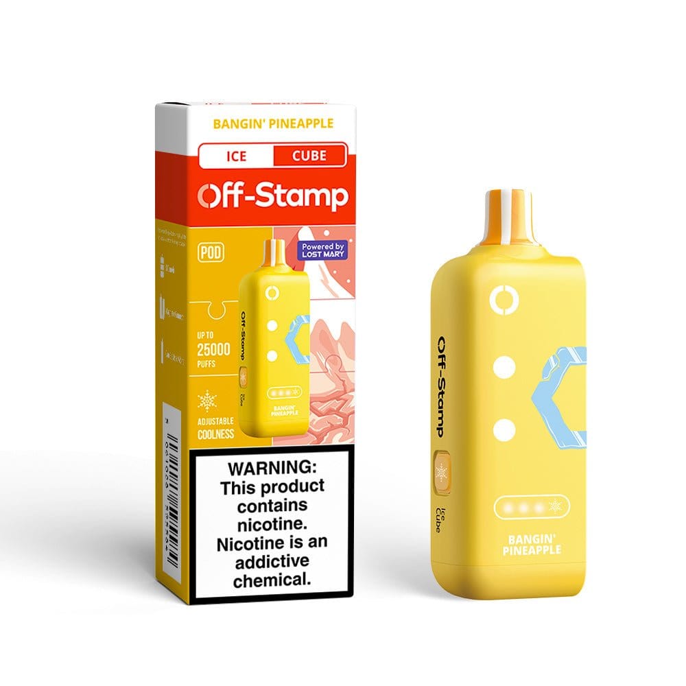 OFF STAMP X POD 25K|OFF STAMP X POD BANGIN PINEAPPLE 25K|5061028595584|Pack of 5