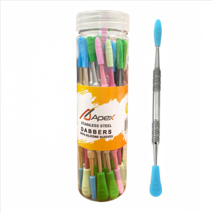 APEX METAL DABBERS WITH SILICONE DB24