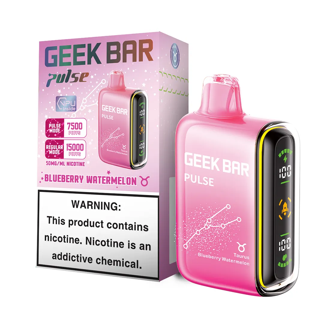 GEEK BAR PULSE BLUEBERRY WATERMELON 15K