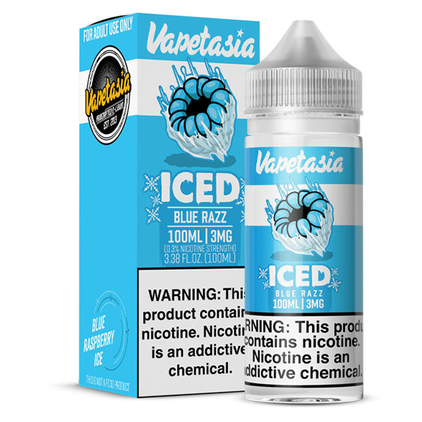 VAPETASIA E LIQUIDS KILLER FRUITS ICED BLUERAZZ 3 MG