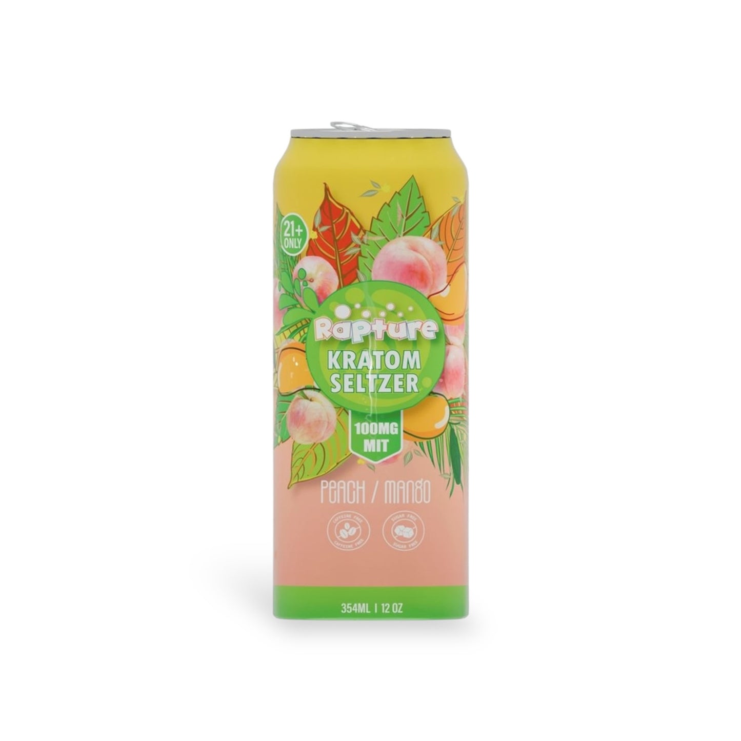 RAPTURE SELTZER MIT PEACH MANGO 12OZ 100MG