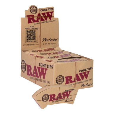 RAW PERFECTO CONE TIPS 24 PER BOX