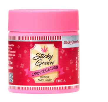 STICKY GREEN CANDY COLLECTION THC-A FLOWER- SATIVA KANDY KUSH 7GM