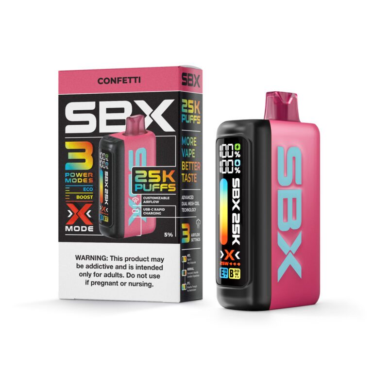 SBX 25K |SBX CONFETTI 25K|810100436261|Pack of 5