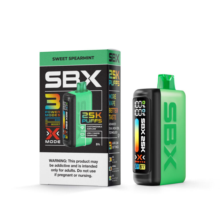 SBX 25K |SBX SWEET SPEARMINT 25K|810100434960|Pack of 5