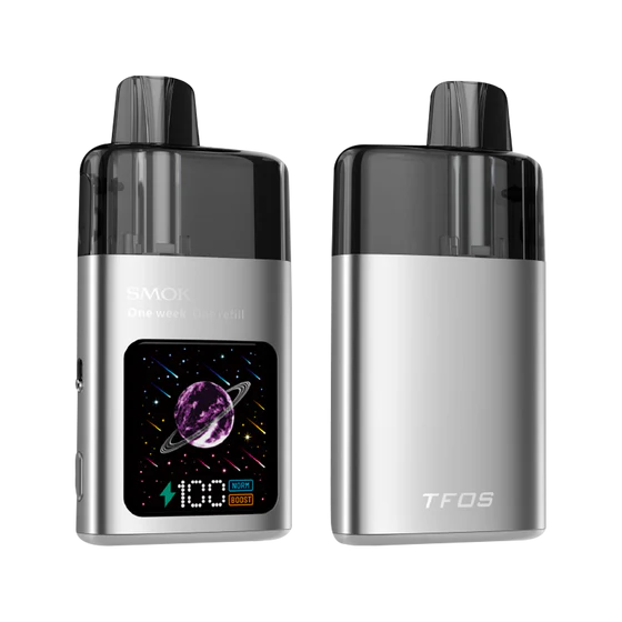 SMOK TFOS STARTER KIT SILVER 1CT