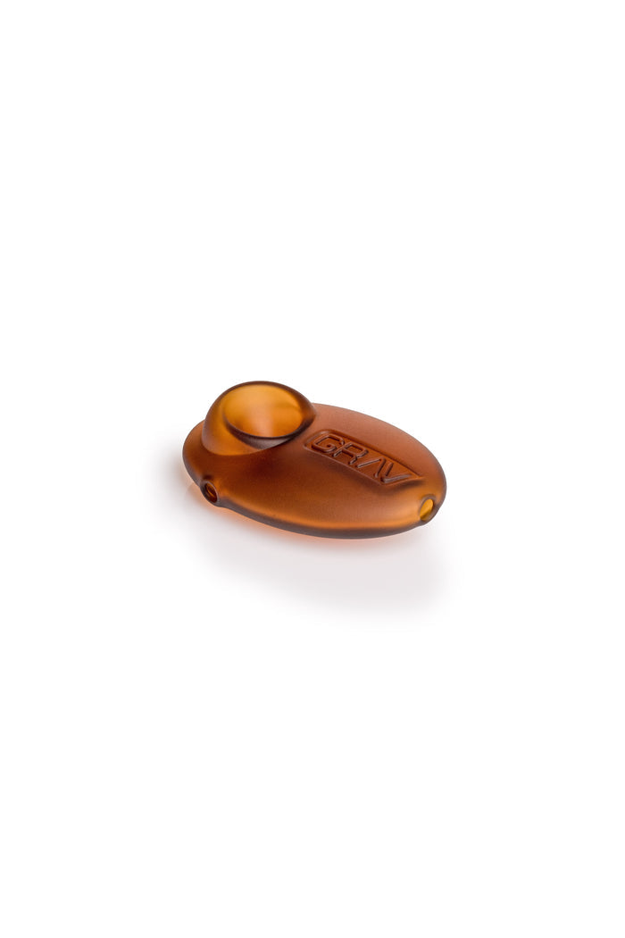 GRAV SANDBLASTED PEBBLE SPOON COLORS AMBER