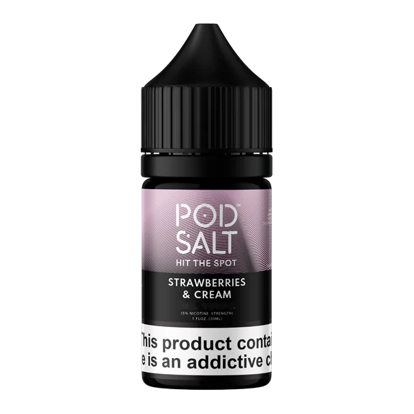 POD SALT ONYX STRAWBERRIES & CREAM 25MG 30ML