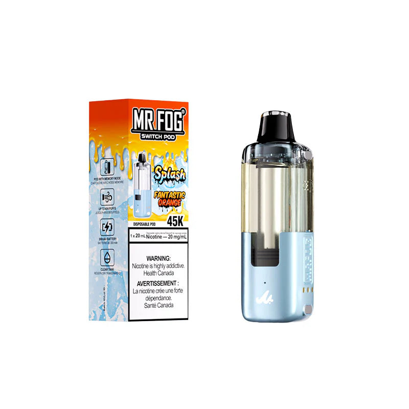 MR FOG SWITCH POD SPLASH EDTN FANTASTIC ORANGE 45K