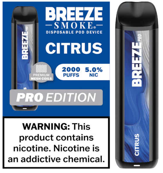 BREEZE SMOKE PRO EDITION CITRUS 2K