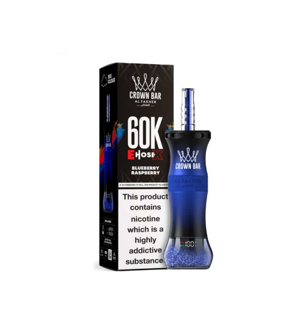 AL FAKHER CROWN BAR EHOSEX BLUEBERRY RASPBERRY 60K