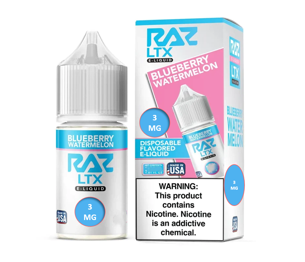 POD JUICE X RAZ BLUEBERRY WATERMELON 3MG 100ML