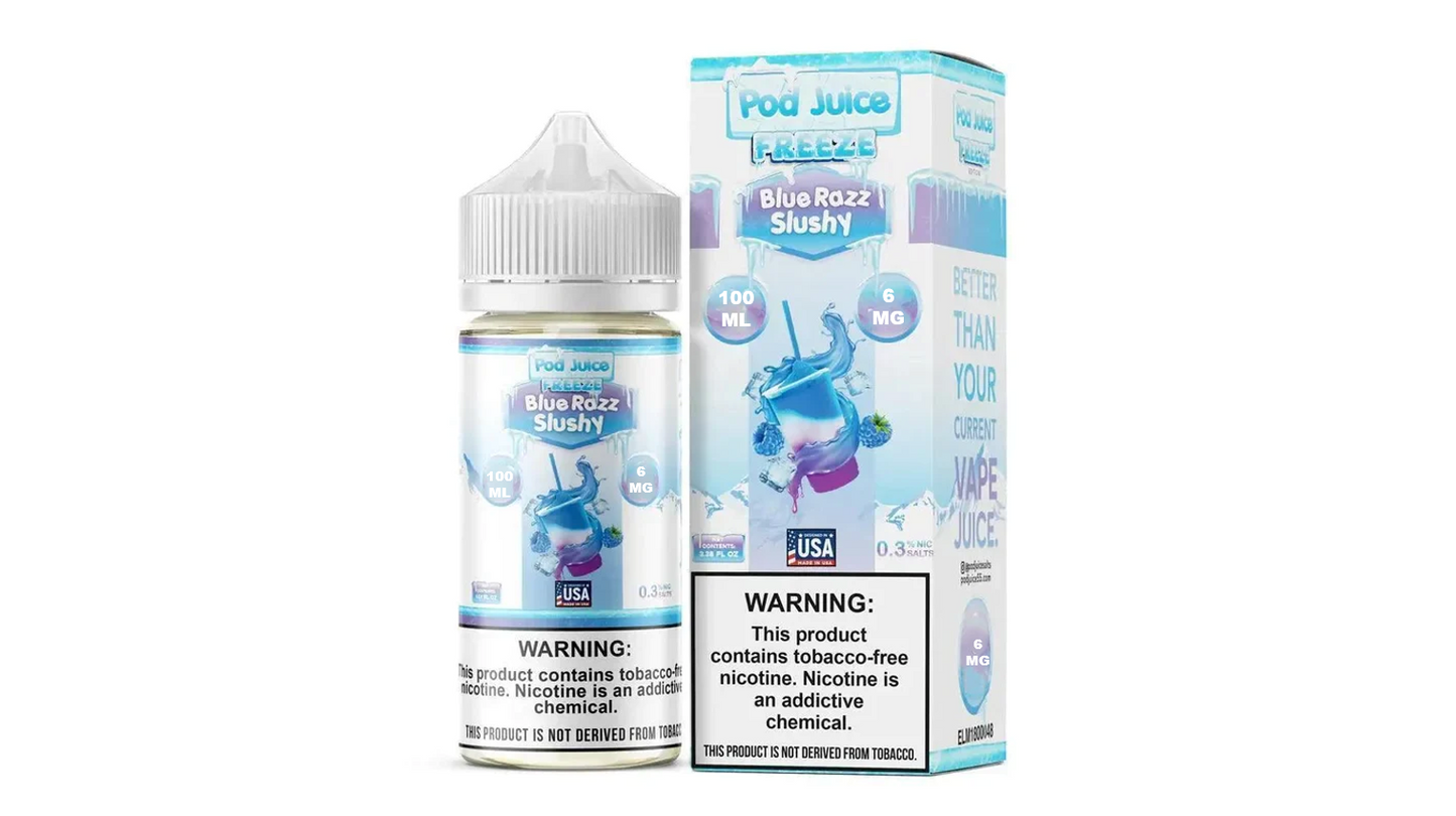 POD JUICE BLURAZ SLUSHY FREEZE 100ML 6MG