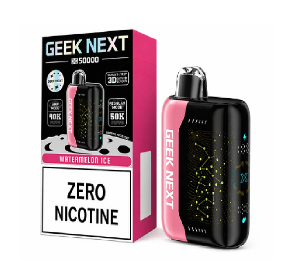 GEEK NEXT X50000 ZERO NIC WATERMELON ICE 50K