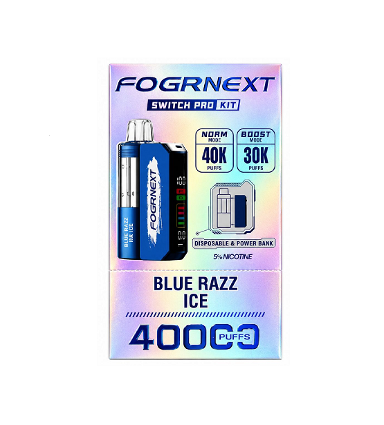 FOGERNEXT SWITCH PRO KIT BLUE RZZ ICE 40K