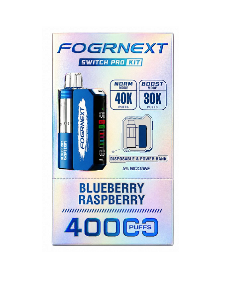 FOGERNEXT SWITCH PRO KIT BLUEBERRY RASBERRY 40K