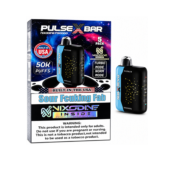 PULSE X BAR NIXODINE SOUR FCUKING FAB 50K