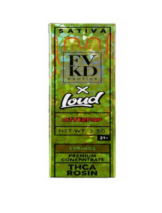 FVKD X LOUD THCA SYRINGE OTTERPOP SATIVA 3.5GM