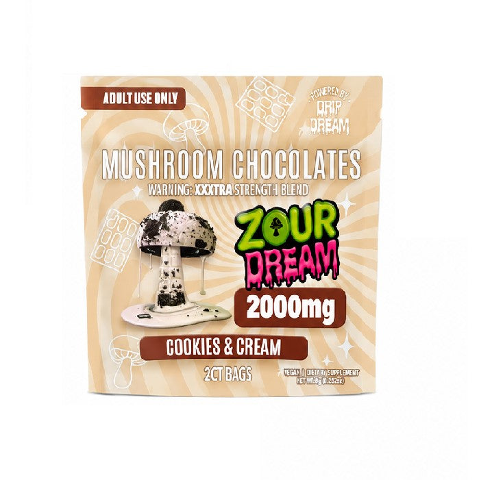 ZOUR DREAM MUSHRM GUMMY COOKIES & CREAM 60000MG
