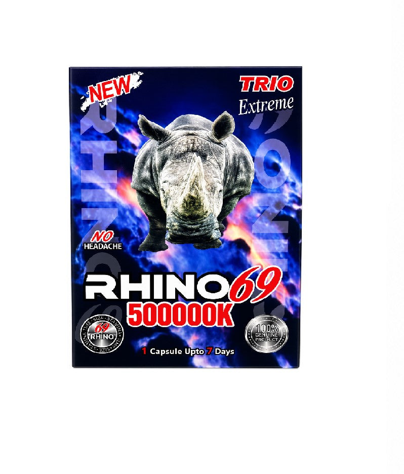 RHINO 69 TRIO EXTREME 500000K 24CT