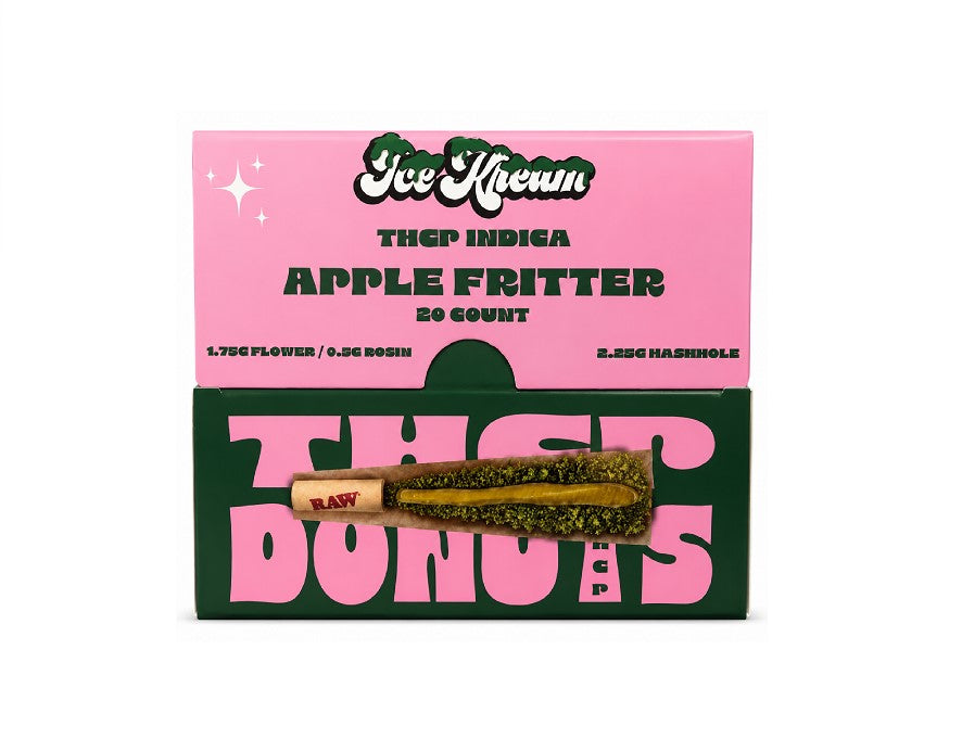 ICE KREAM DONUT THCP FLWR PROLL APPLE FRITTER INDICA 2.25GM