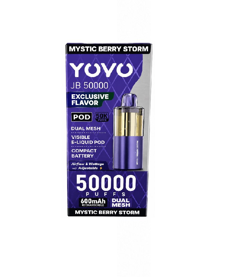 YOVO JB50000 POD MYSTIC BERRY STORM 50K