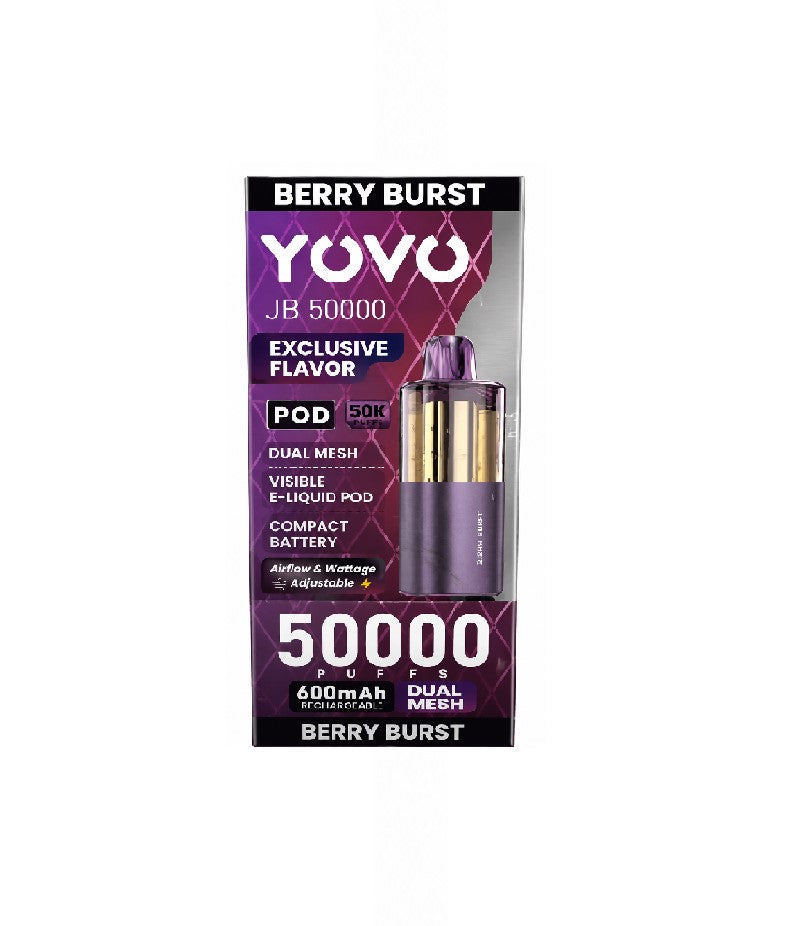 YOVO JB50000 POD BERRY BURST 50K