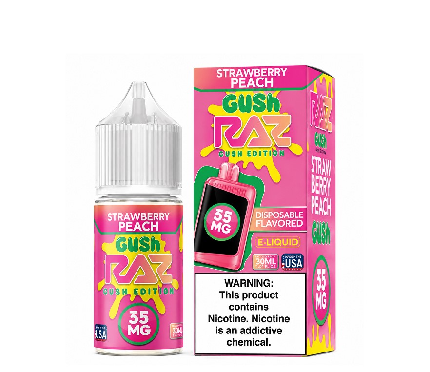POD JUICE X RAZ STRWBRY PEACH GUSH 35MG 30ML