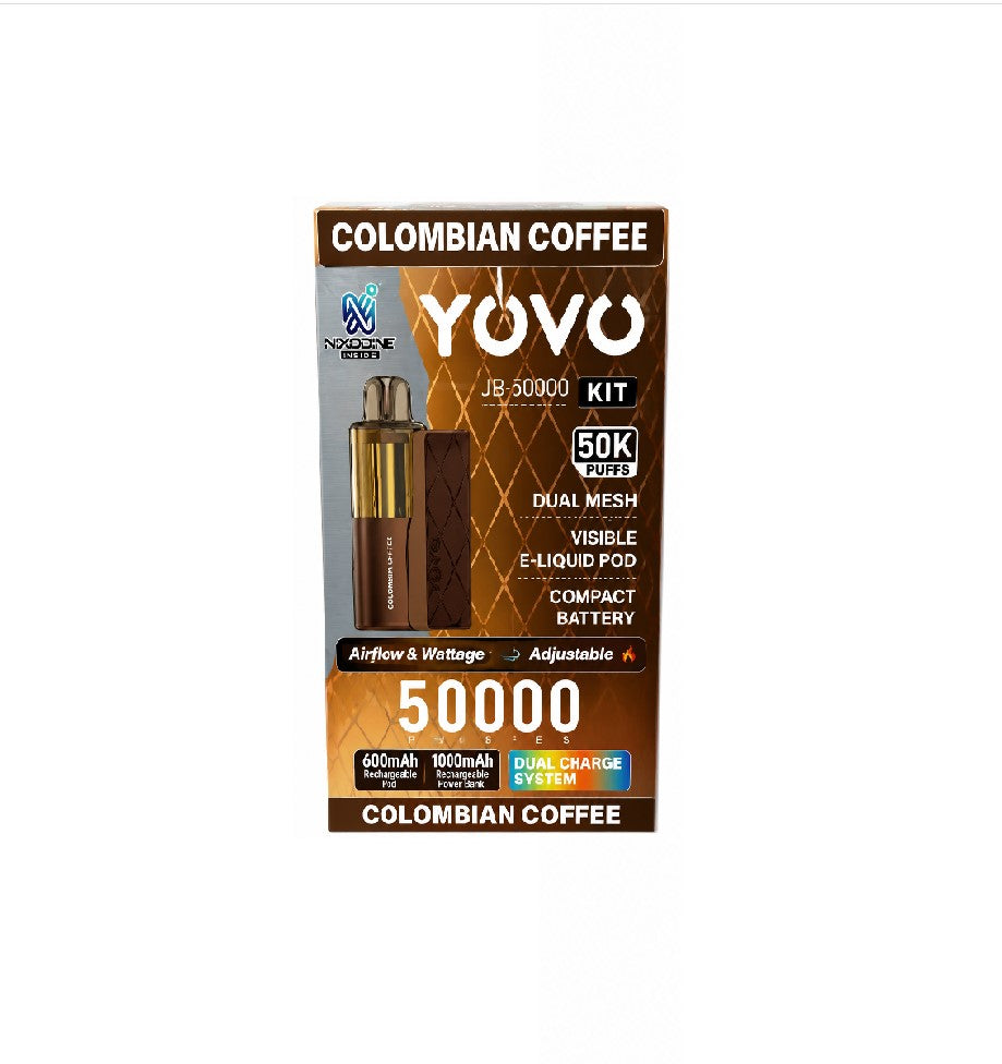 YOVO JB50000 NXD KIT COLOMBIAN COFFEE 50K