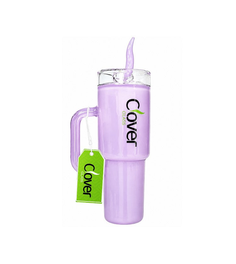 WP CLOVER TUMBLER STYLE PINK 8"