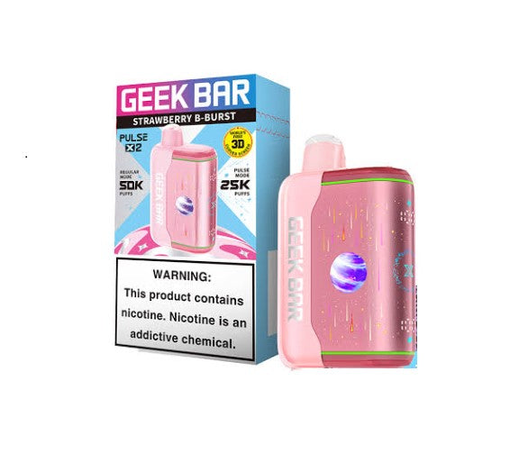 GEEK BAR PULSE X2 STRAWBERRY B BURST 50K