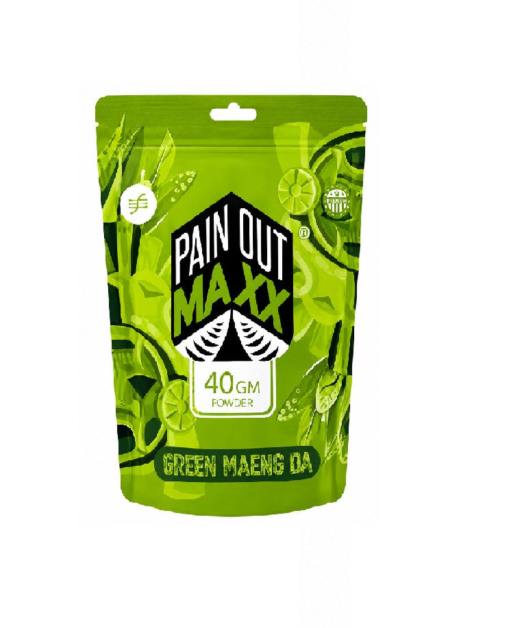 PAIN OUT MAXX KRATOM GREEN MAENG DA POWDER 40GM