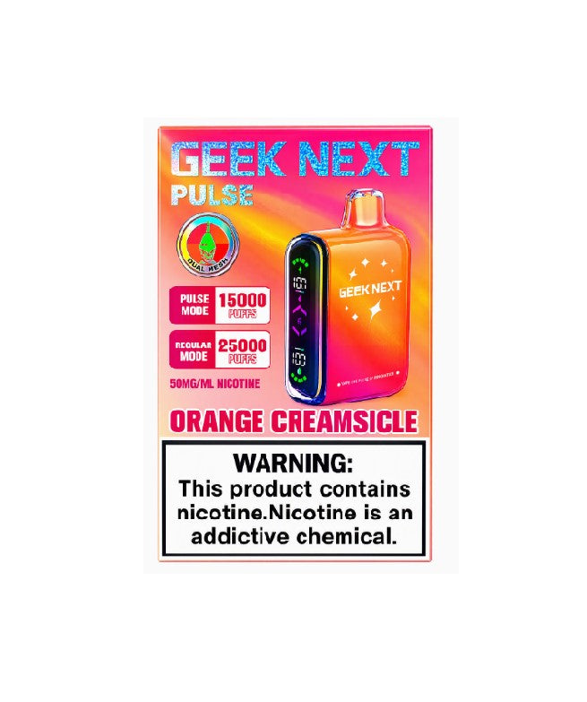 GEEK NEXT PULSE ORANGE CREAMSICLE 25K