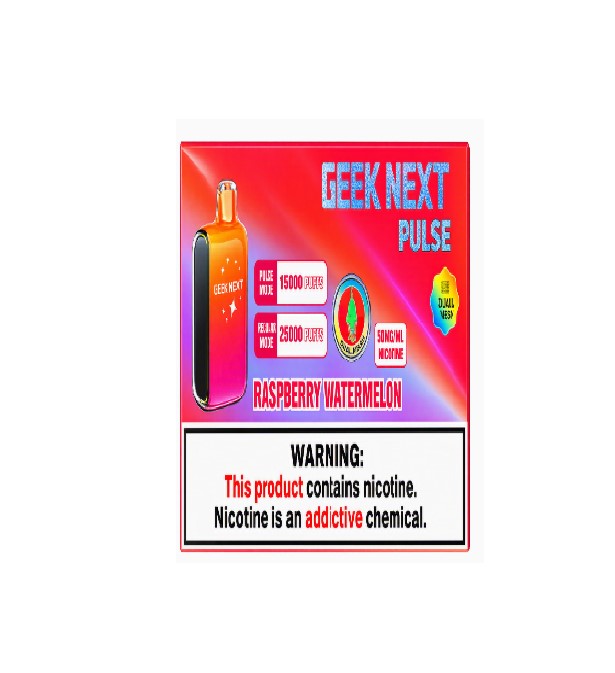GEEK NEXT PULSE RASPBERRY WATERMELON 25K