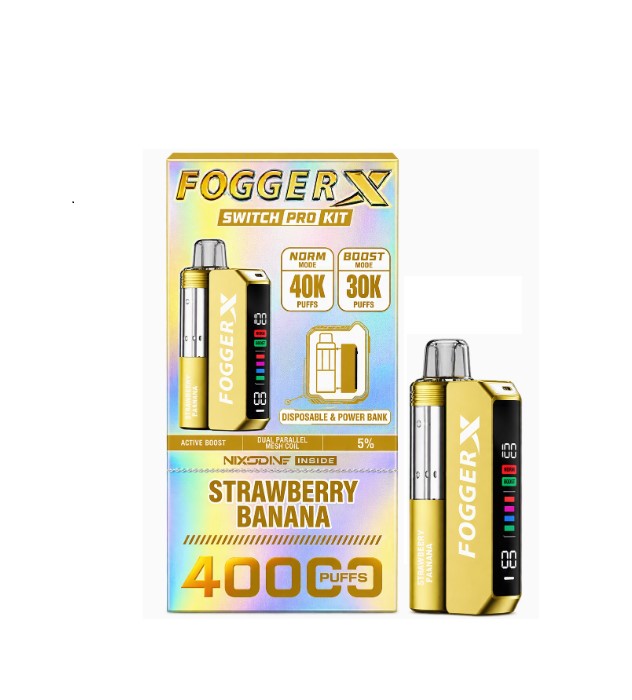 FOGER X SWITCH PRO KIT NXD STRAWBERRY BANANA 40K