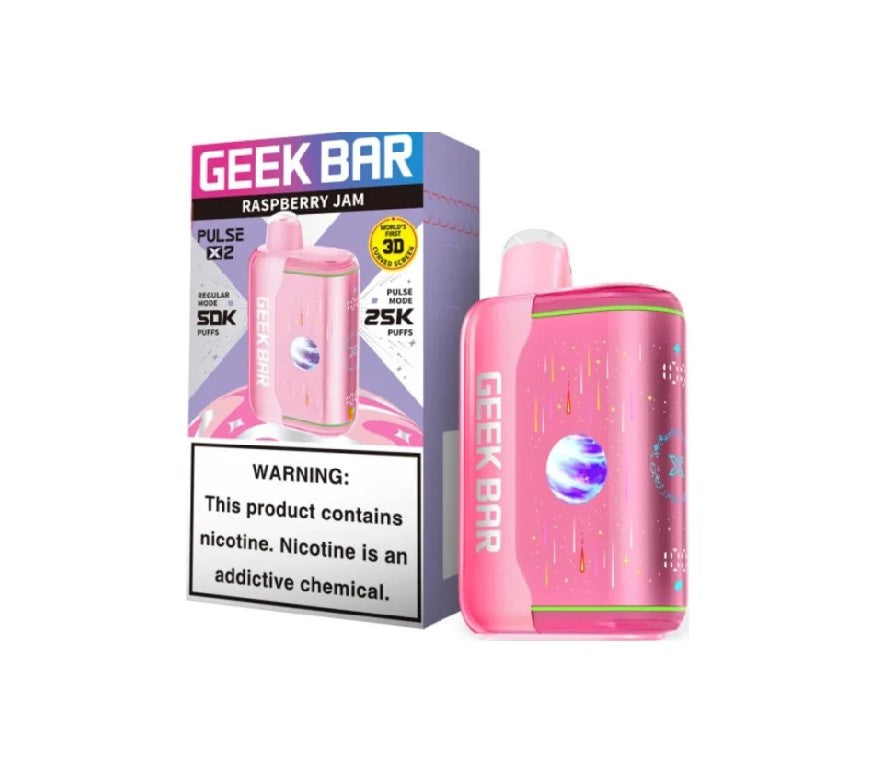 GEEK BAR PULSE X2 RASPBERRY JAM 50K