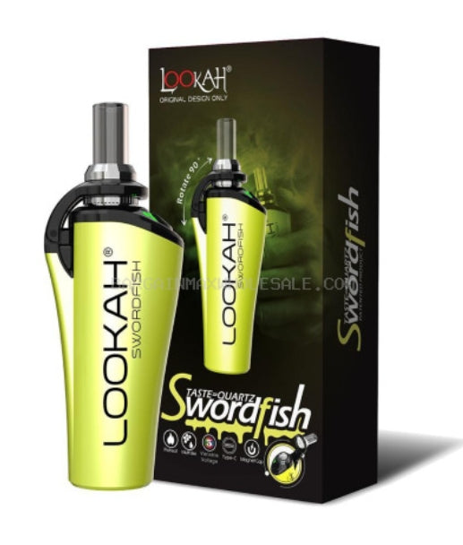 LOOKAH SWORDFISH DAB PEN VAPORIZER NEON GREEN