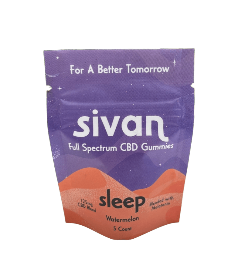 SIVAN CBD SLEEP GUMMIES WATERMELON 125MG