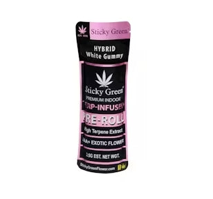STICKY GREEN TERP INFUSED PROLL IND WTRMLON ZLUSHI 2.5GM
