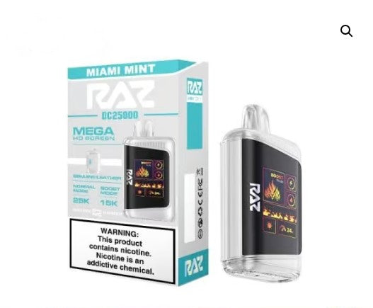 RAZ MIAMI MINT 25K|6975984056944|Pack Of|5