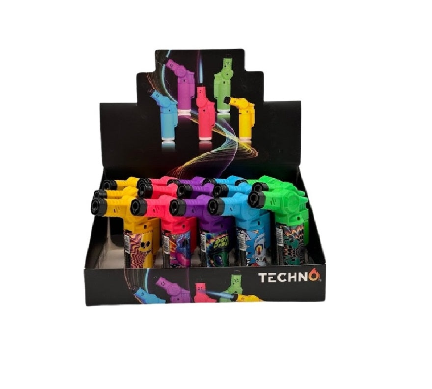 TECHNO FLEXI TORCH LIGHTER 15CT