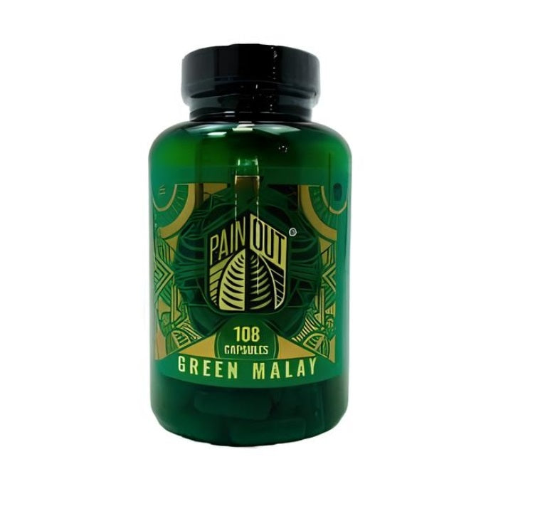 Pain Out Jar Green Malay 108ct