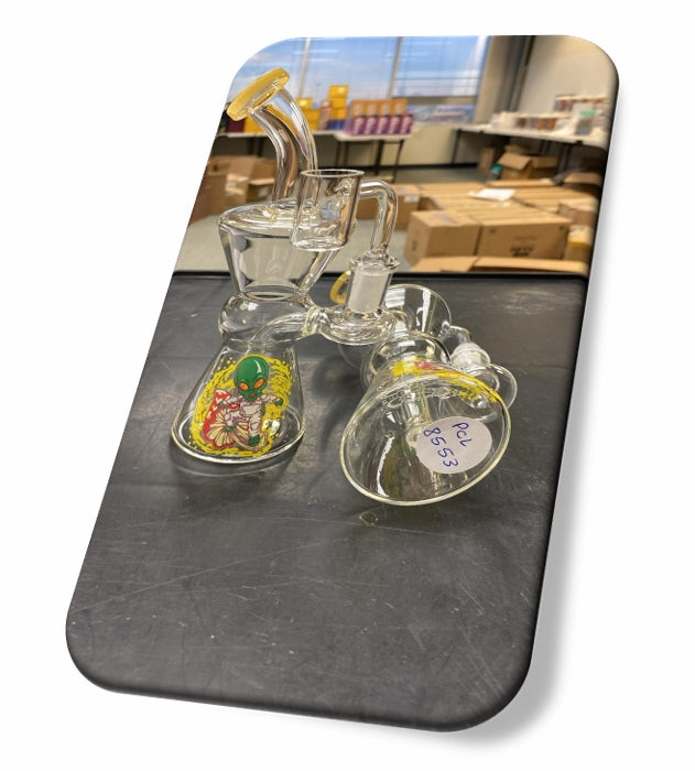 CLEAR HIGH BUDDY WATER PIPE PCL8553