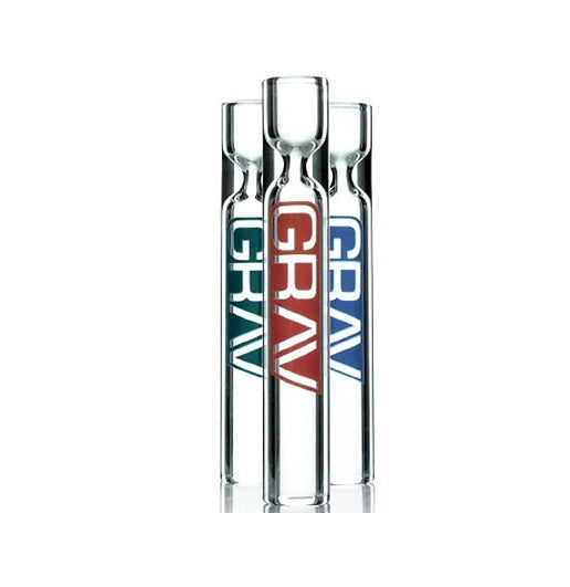 GRAV CLEAR TASTER CHILLUM 10CT 9MM