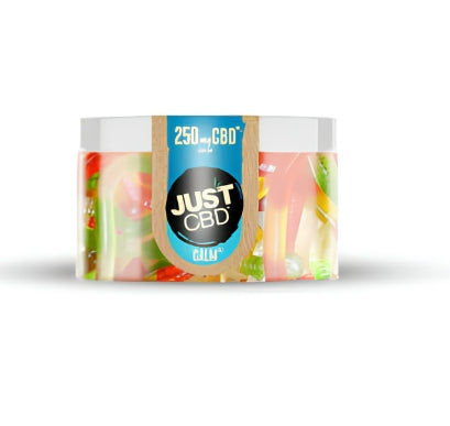 JUST CBD CANNABIDIOL GUMY SUGAR FREE WORMS 250MG