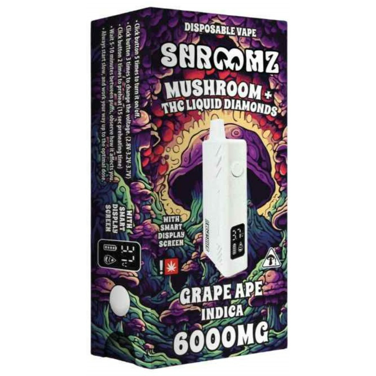 SHROOMZ THC GRAPE APE 6GM