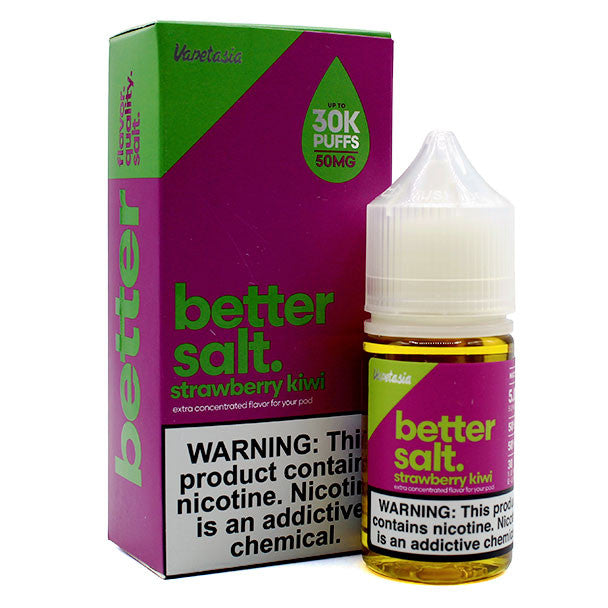 VAPETASIA BETTER SALT STRWBRY KIWI 30ML 50MG
