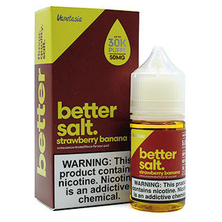 VAPETASIA BETTER SALT STRWBRY BANANA 30ML 50MG