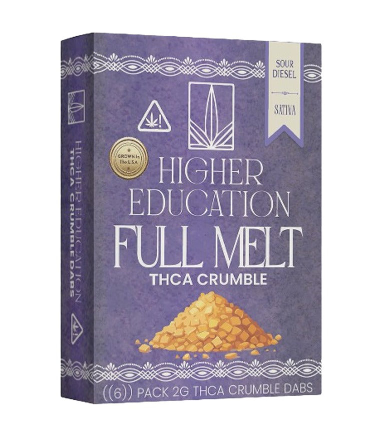 HIGHER EDUCATION SAUCE WAX CRUMBLE SOUR DIESEL 2GM