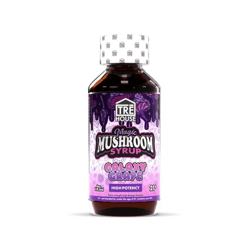 TRE HOUSE MAGIC MUSHROOM GALAXY GRAPE SYRUP 4OZ